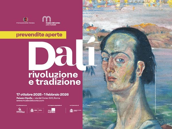 locandina mostra di dalì a Roma