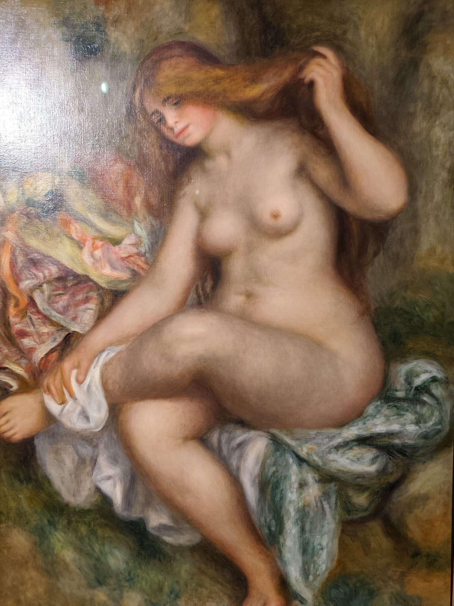 Bagnante seduta - Renoir