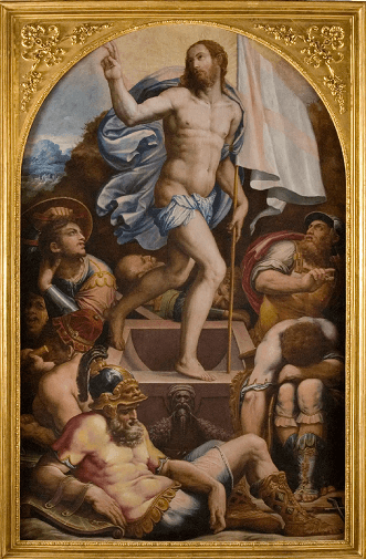 Quadro del Vasari ai Musei capitolini a Roma
