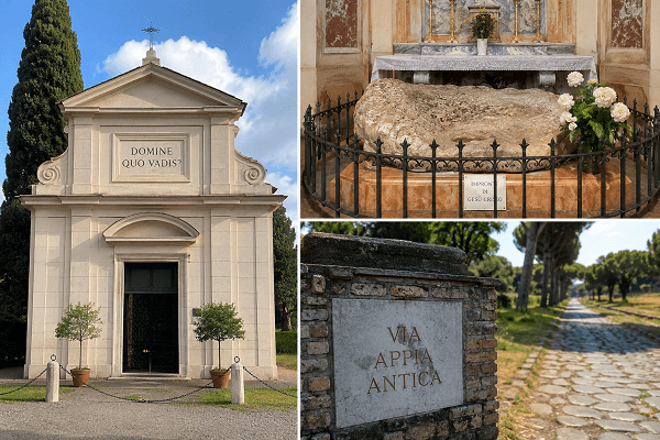 La chiesa del Quo Vadis a Roma